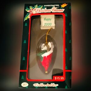 🎄Vintage 2000 Dynamic Handcrafted Collectibles Christmas Charms - 2000 - #267
